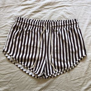 NWOT Jen’s Pirate Booty Striped Shorts